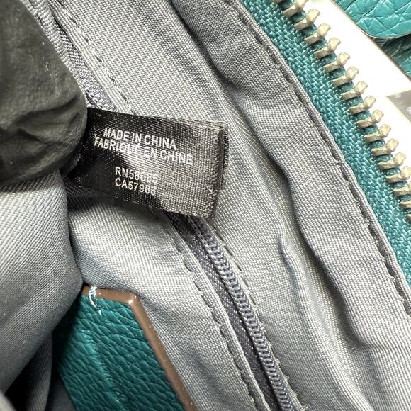 Treasure & Bond Purse Crossbody Flat Hand Bag Boho Teal Detach/Adjust-able Strap - Picture 13 of 14